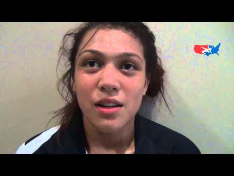 Teshya Alo (USA), Cadet World bronze medalist at 56 kg