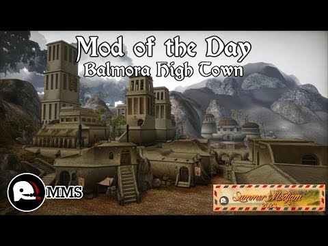 Morrowind Mod of the Day - Balmora High Town Showcase