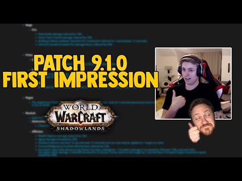 FIRST IMPRESSION OF NEW PATCH 9.1.0 | With Whaazz Zunniyaki and Chas