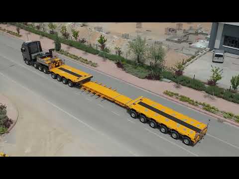KMD 4+6 PENDLE AXLE  MODULAR LOW LOADER