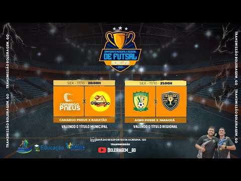 FINAL CAMPEONATO FUTSAL DE ACREUNA-GO