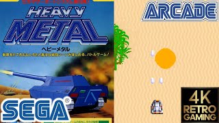 Heavy Metal Arcade ( Sega 1985 ) 4k 60fps Longplay