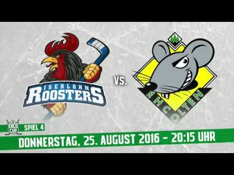 25.08.16 Iserlohn Rooster - EHC Olten 3:1