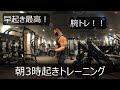 朝3時起きサラリーマンの平日朝トレルーティン(腕トレ編)