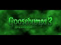 Goosebumps 3 Horrorland Official Announcent 2025 Movie