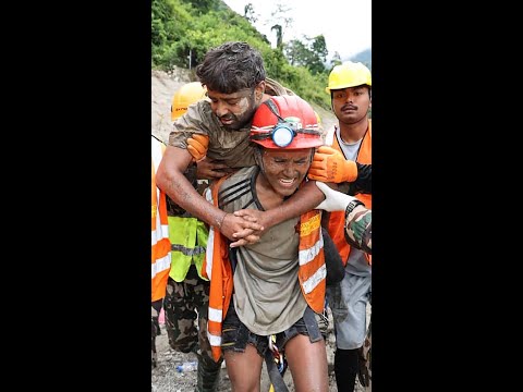 Two Nepal flood survivors rescued from hydropower tunnel