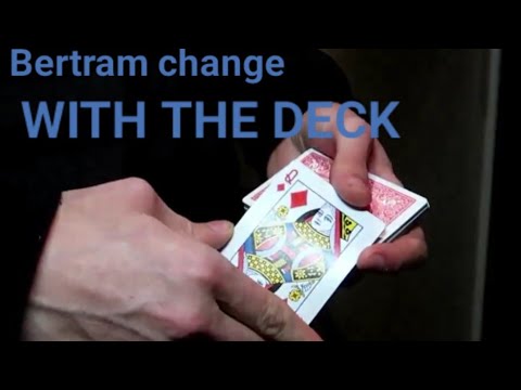 Bertram color change tutorial  WITH DECK IN HAND