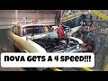 1971 Nova SS gets a  Muncie 4 Speed!