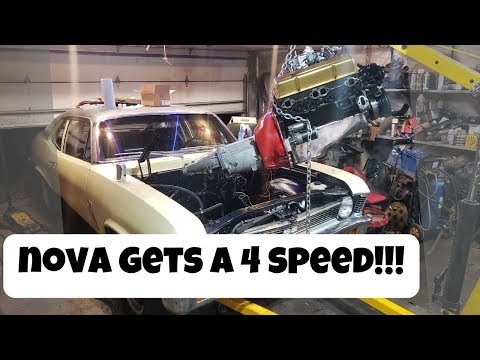 1971 Nova SS gets a Muncie 4 Speed!