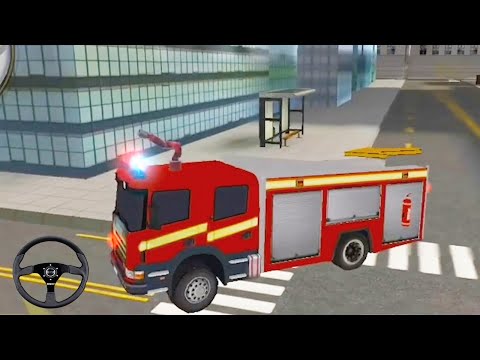 NY City FireFighter #4 - FIRE TRUCK GAMES - Android Gameplay
