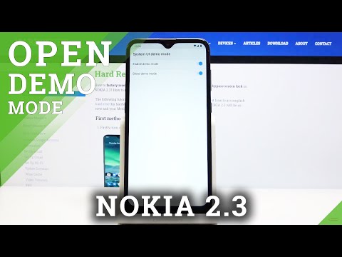 How to Enter Demo Mode in NOKIA 2.3 – Demonstration Mode