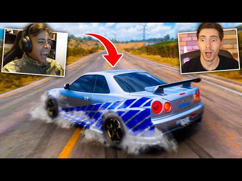 FORZA HORIZON 5 - TUNEI o SKYLINE DO RENATO GARCIA!!!