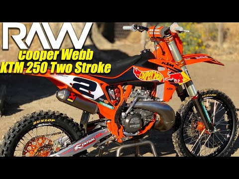 Motocross Action tests Cooper Webb's KTM 250 Two Stroke RAW