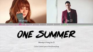 Yang Da Il, WENDY - One Summer Lyrics (Color Coded Eng/Rom/Han)
