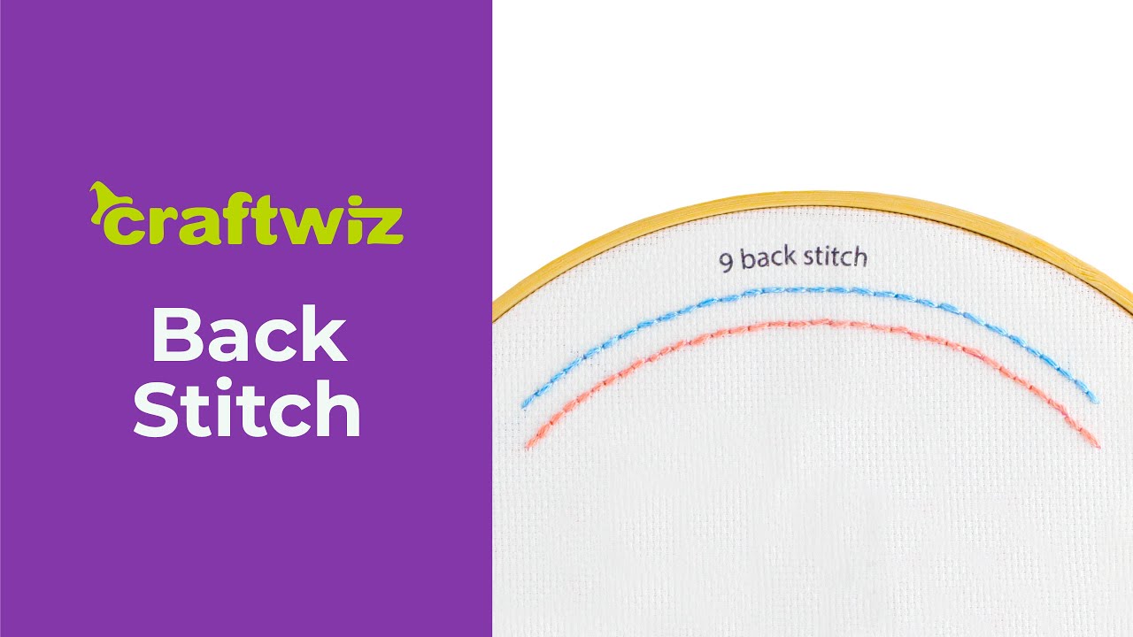 9. Back Stitch