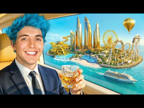 VIAJÉ A LA ISLA MÁS LUJOSA DEL MUNDO !!