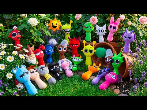 Can you find Sprunki hiding somewhere in the mansion grounds?