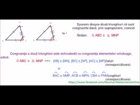 Chapter. Congruence of triangles - Congruence of any triangles - THEORY