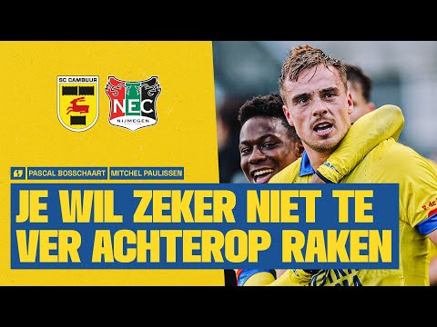Belangrijk duel! 👀 | Pascal Bosschaart & Mitchel Paulissen 💬 | Voorbeschouwing SC Cambuur - N.E.C.
