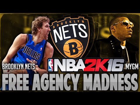 NBA 2K16 Nets MyGM Ep.5 - Free Agency MADNESS!!