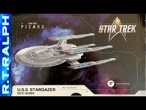 Star Trek Official Starship Collection By Fanhome. Issue 2. USS Stargazer NCC-82893