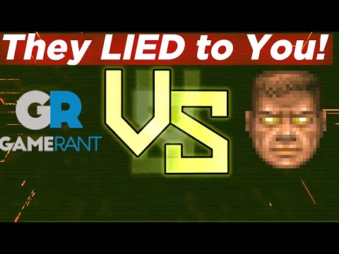 GameRant LIED About DOOM Eternal, and I Can Prove It!