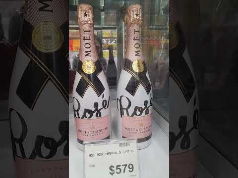 Rose Champagne !🍾 ♥️ 😍 579$ #winelover #youtubeshorts #viral #asmr