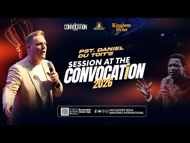 CONVOCATION 2026 || DAY 2 - MORNING SESSION || CHARGE || EVANG. DANIEL DU TOIT