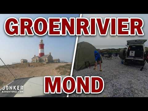 GROENRIVIERMOND lighuis, Waterval se SKUIMGAT & baie "OKs"