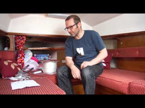 INSTALLING LAZY JACKS in our Red Fox trailer sailer yacht