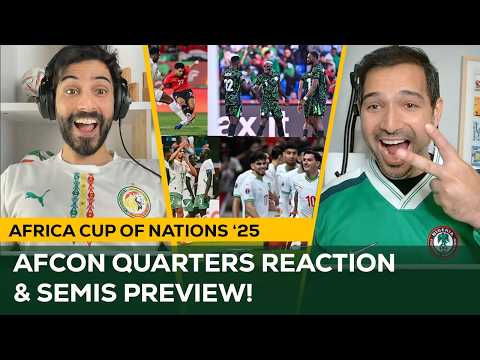 Nigeria, Morocco, Senegal, and Egypt WIN!  Which team will get to the FINAL? | AFCON Semis Preview