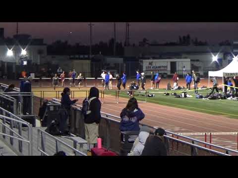 VarB 300m Hurdles vs Servite/Rosary/Laguna on 3-4-20