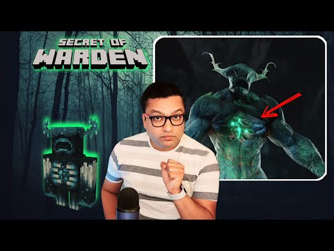 If you see this in MINECRAFT then run away Mystery of WARDEN |  Minecraft Scary Story