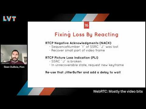 WebRTC: Mostly the video bits - Sean DuBios | February 2021