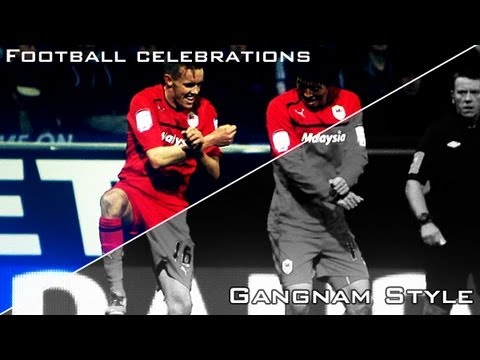 Football Celebrations - Gangnam Style 강남스타일 | Cavani, Neymar, Zuniga And Other