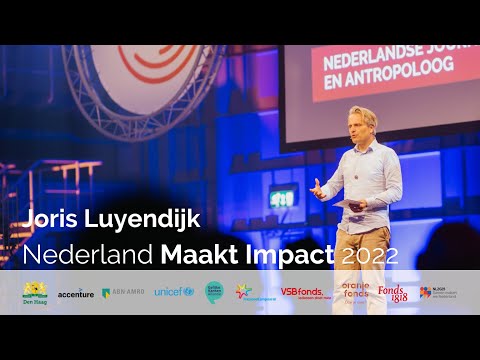 Joris Luyendijk - Nederland Maakt Impact Topconferentie 2022