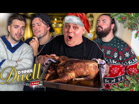 Mein WEIHNACHTS Menü 🍗🎄| Dinner Duell Xmas Edition