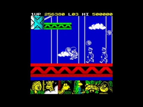 Bignose's USA Adventure  (1992 / 128k AY Music Version) Walkthrough, ZX Spectrum