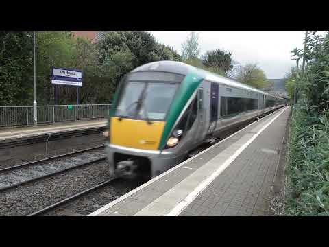 Irish Rail 22000 Class DMU 22037 passing City Hospital. 18/4/24