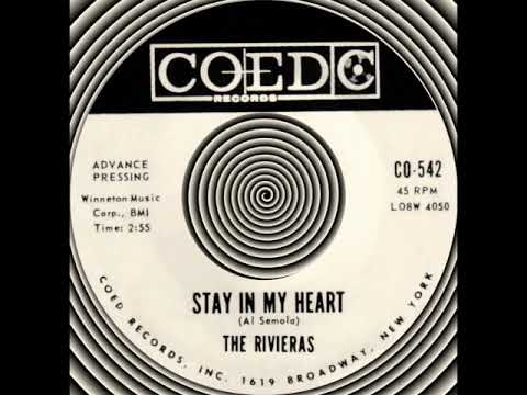 STAY IN MY HEART, The Rivieras, (Coed #542) 1960