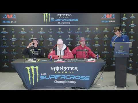 250SX Press Conference: Round 10 – Detroit 2022