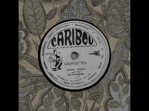 CALYPSO TEN   COUNT STICKY & HIS CALYPSONIANS   WHITE