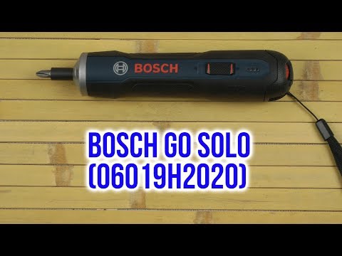 Аккумуляторный отвертка GO Solo BOSCH (06019H2020)