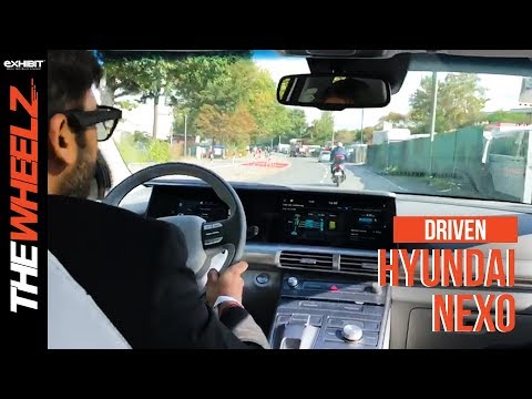 Hyundai Nexo | Hydrogen Fuel Cell SUV driven in Frankfurt | The Wheelz
