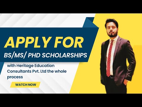 Process to apply for Fully Funded Scholarships in China with Heritage Edu Consultants
