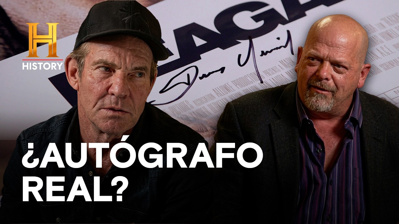 Dennis Quaid sorprende a Rick Harrison en la tienda y negocia cara a cara - EL PRECIO DE LA HISTORIA