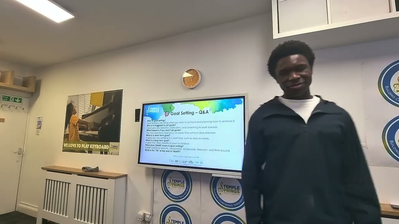 Tobi’s Presentation on Goal Setting