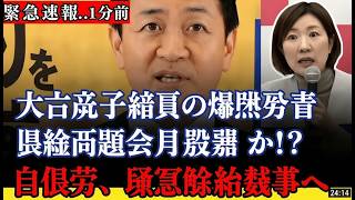 玉木代表の憲法審査会復帰にれいわ大石晃子が猛反発で大騒動 #玉木雄一郎 #大石晃子 #国民民主党