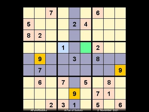 How to Solve The Hindu Sudoku Hard November 2, 2021