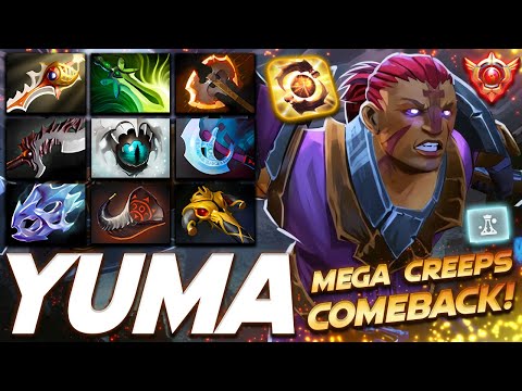 Yuma Anti-Mage Megacreeps Comeback - Dota 2 Pro Gameplay [Watch & Learn]